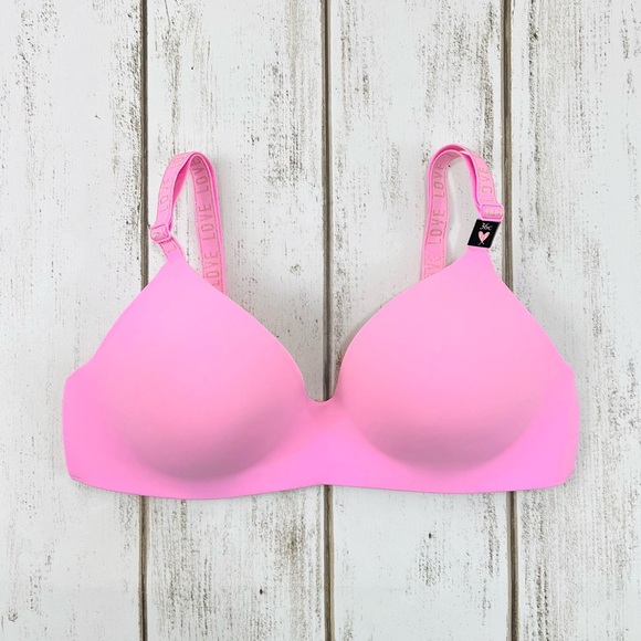 36C Victoria’s Secret T-Shirt Lightly Lined Wireless Bra - Picture 5 of 8